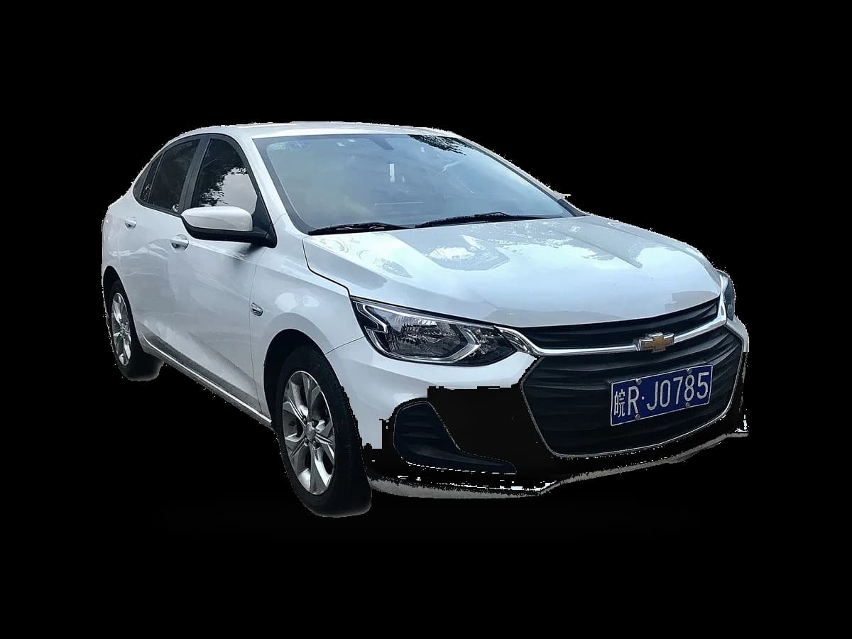 Chevrolet Onix branco — Frente 3/4